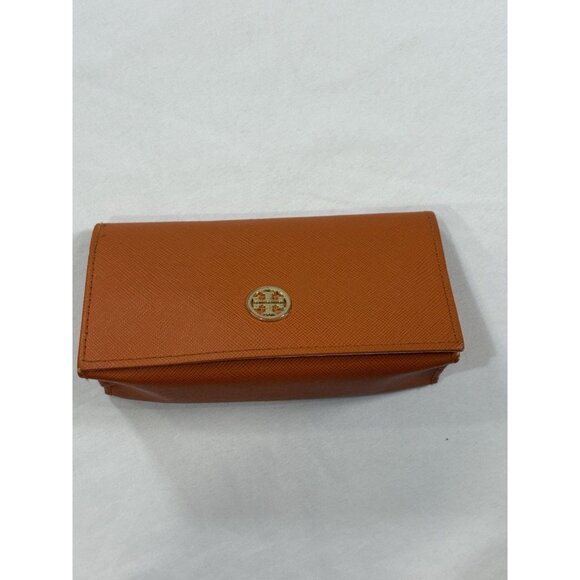 TORY BURCH Eyeglass Case Orange - Picture 1 of 7